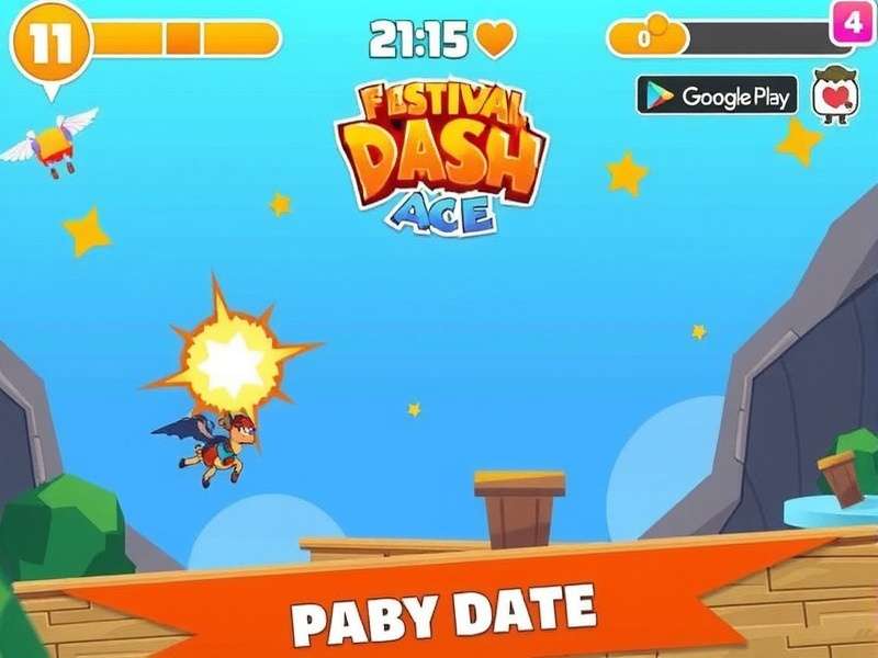 Festival Dash Ace Game Screenshot